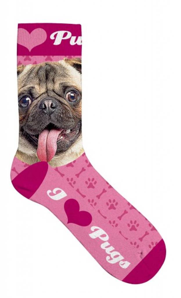 Socken "Pug"